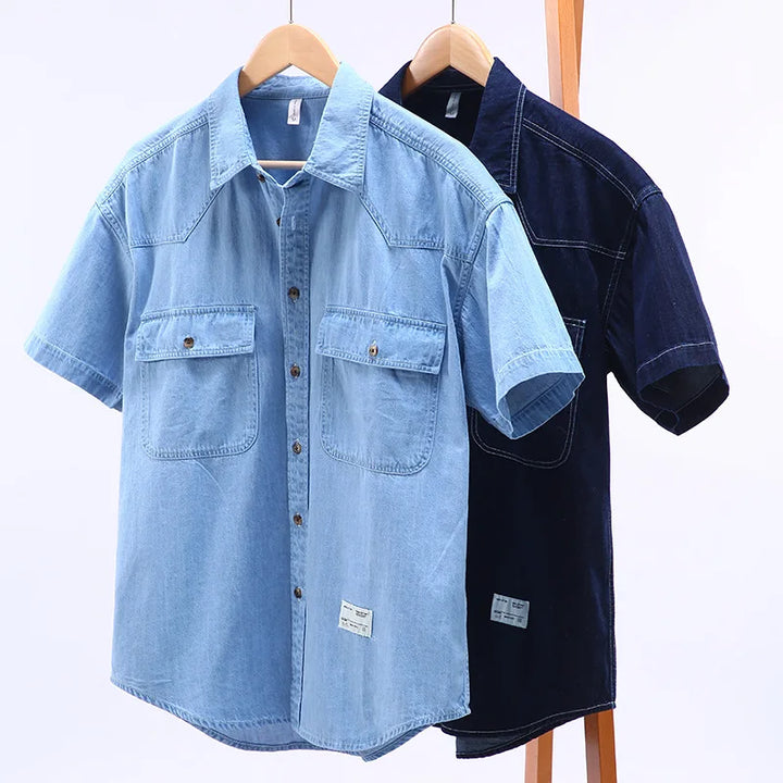 Sebastian - Stylish Denim Shirt