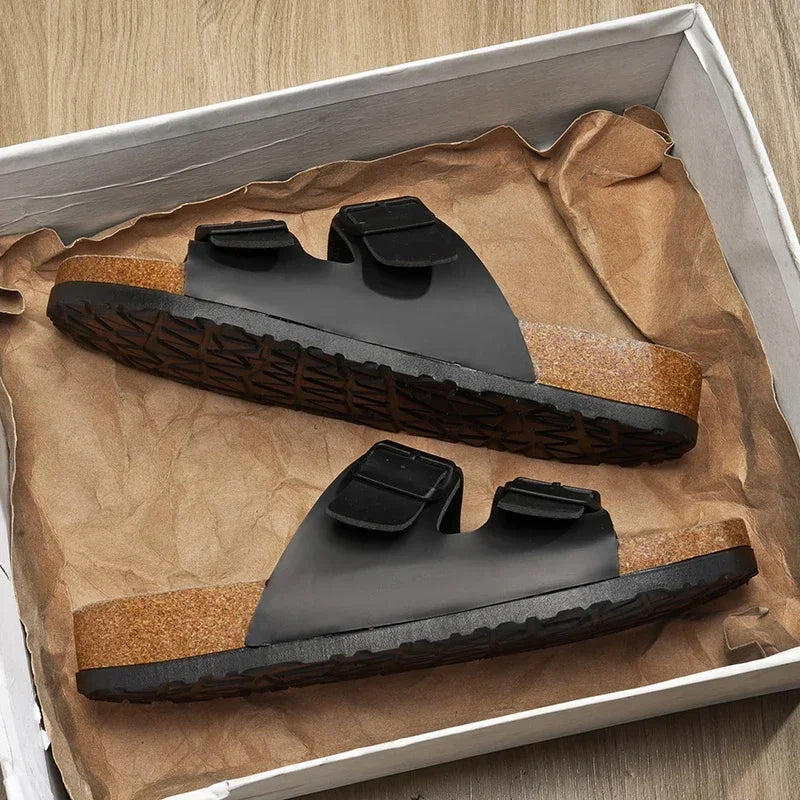 Owen - Casual Retro Leather Sandals