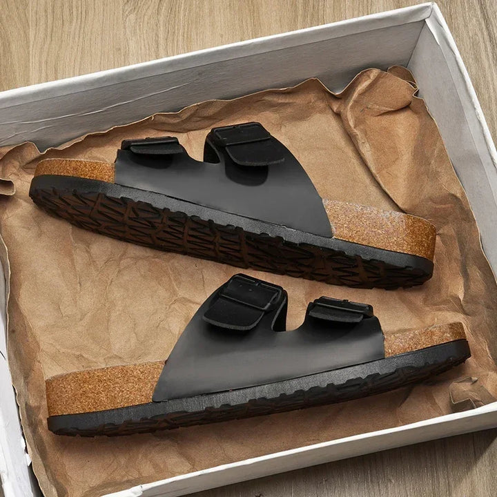 Owen - Casual Retro Leather Sandals