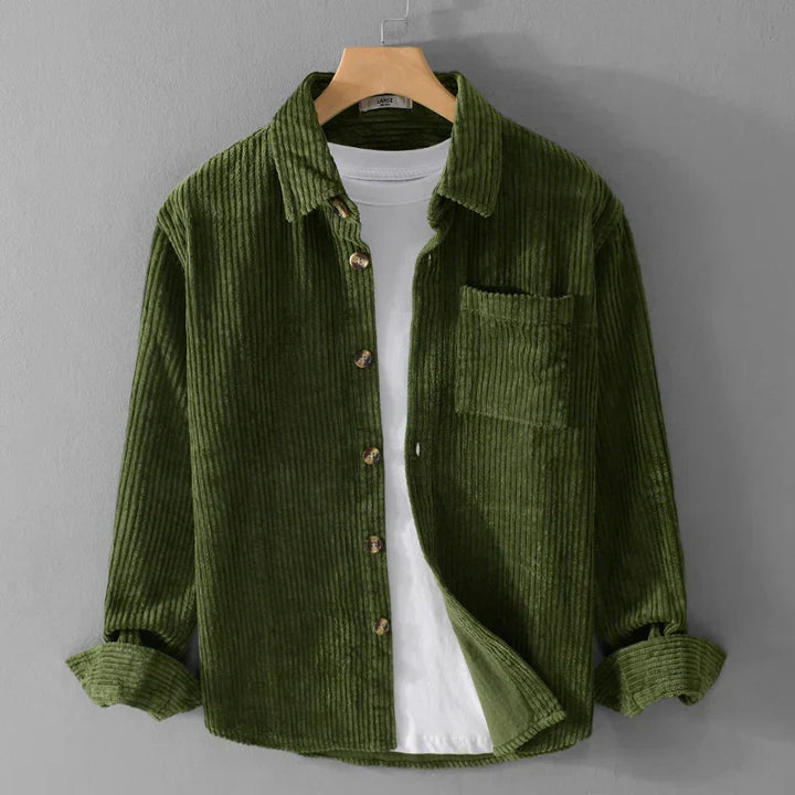 Hunter - Corduroy Shirt with Long Sleeves
