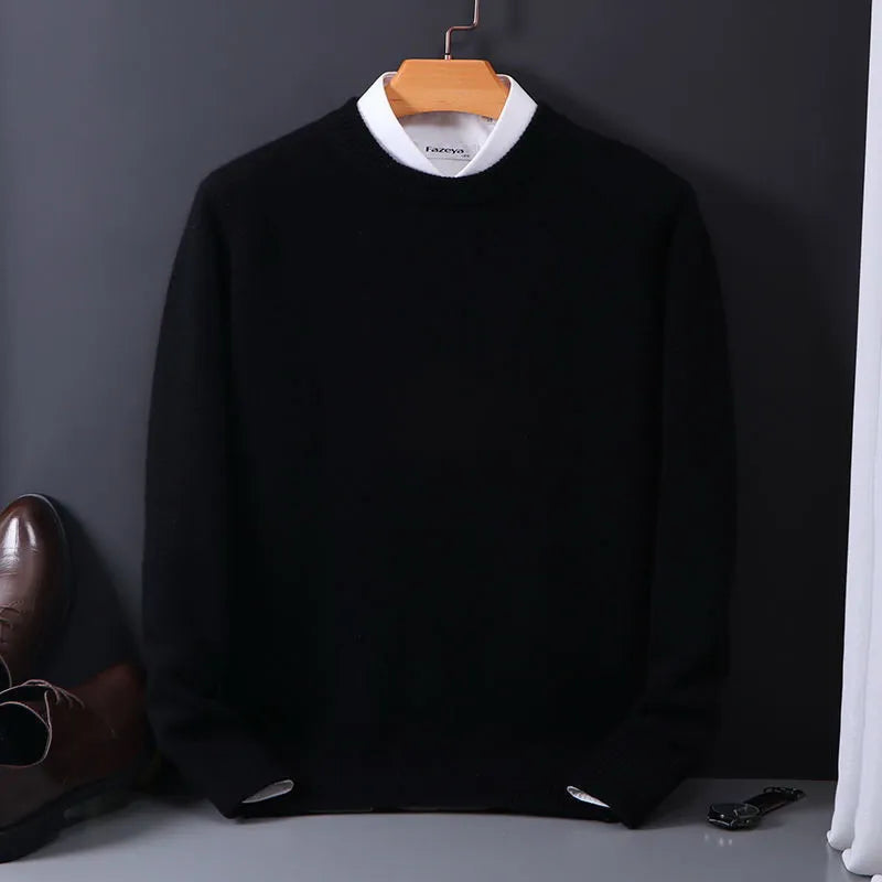Levi - Stylish Soft Solid Color Comfortable Pullover