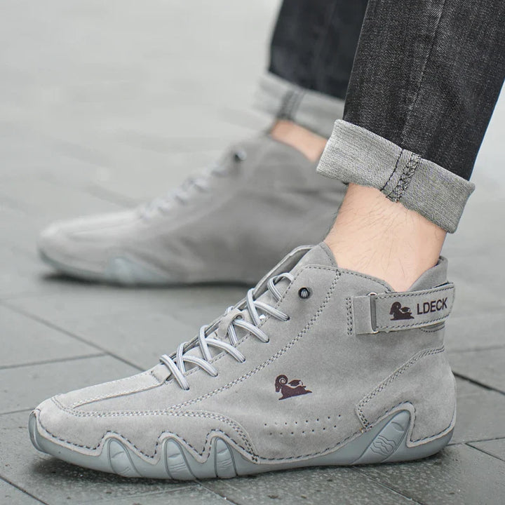 Ethan - Orthopedic Leather Shoes with Handmade Details