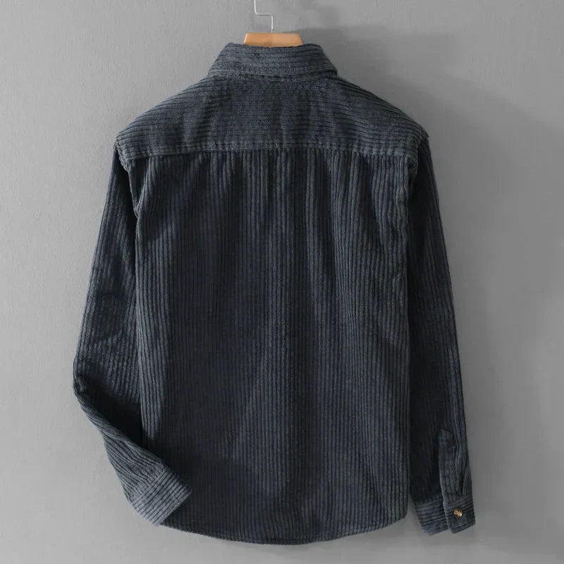 Hunter - Corduroy Shirt with Long Sleeves
