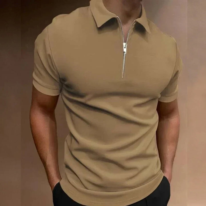 Liam - Classic Zip Polo Shirt