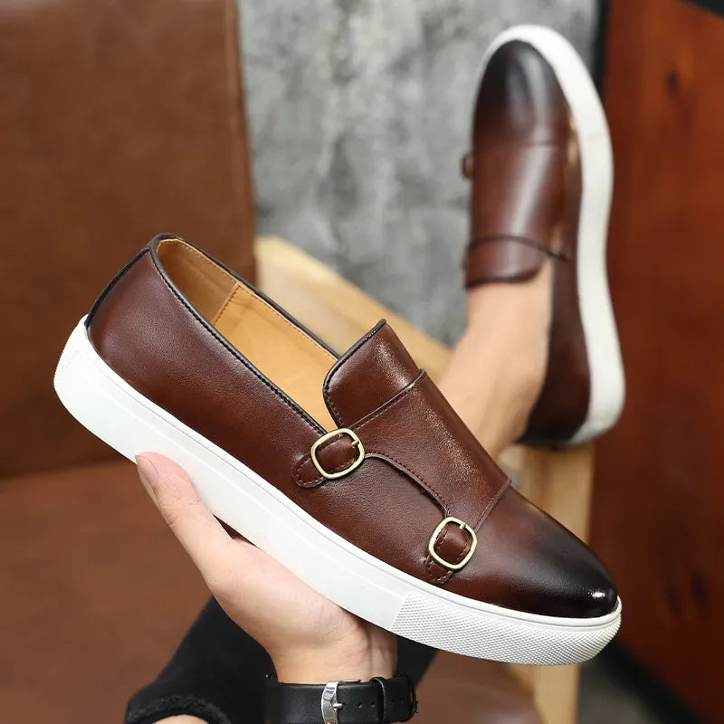 James - Bellini Leather Loafers