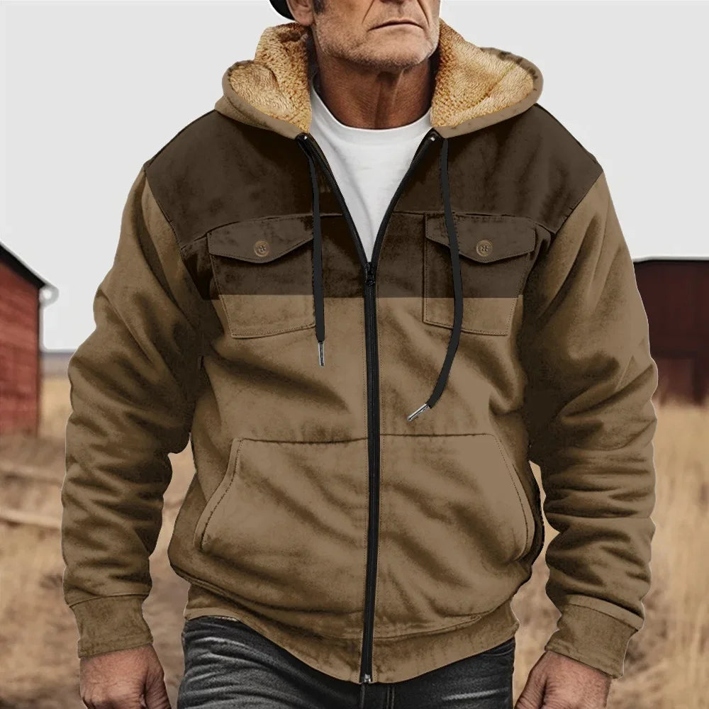 Carter - Elegant Hooded Jacket