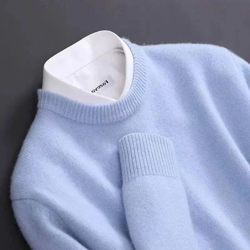 Levi - Stylish Soft Solid Color Comfortable Pullover
