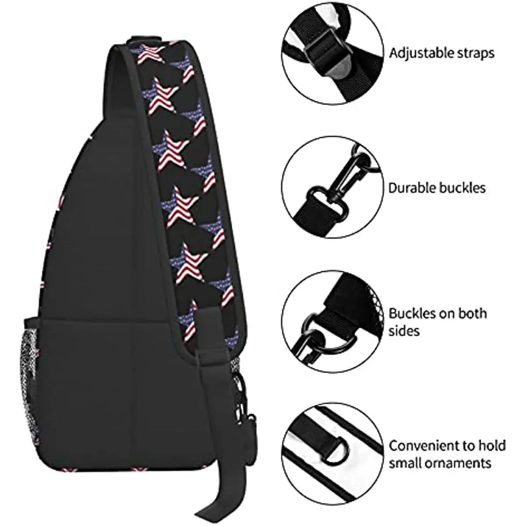 Zach - American Pride Crossbody Bag