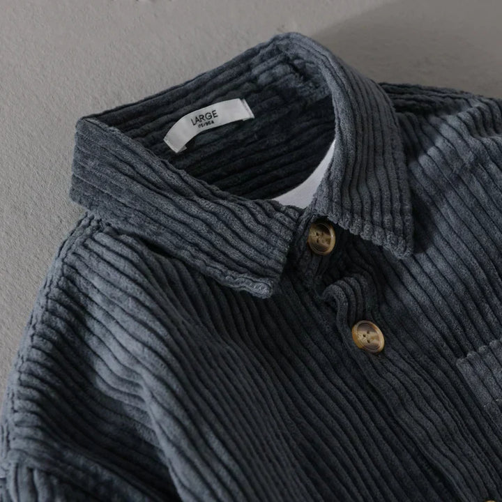 Hunter - Corduroy Shirt with Long Sleeves