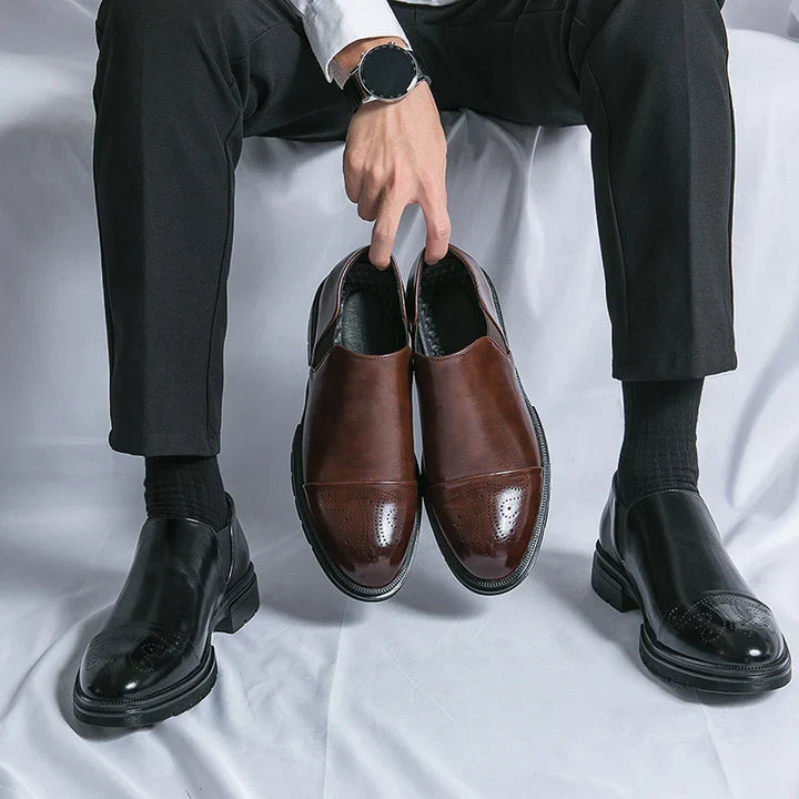 Liam - Stylish Vegan Leather Shoes