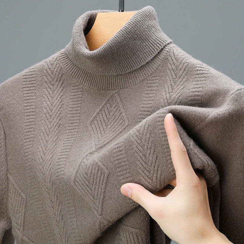 Ethan - Comfortable Soft Pure Wool Sweater