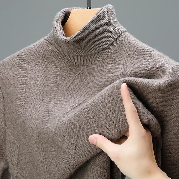 Ethan - Comfortable Soft Pure Wool Sweater