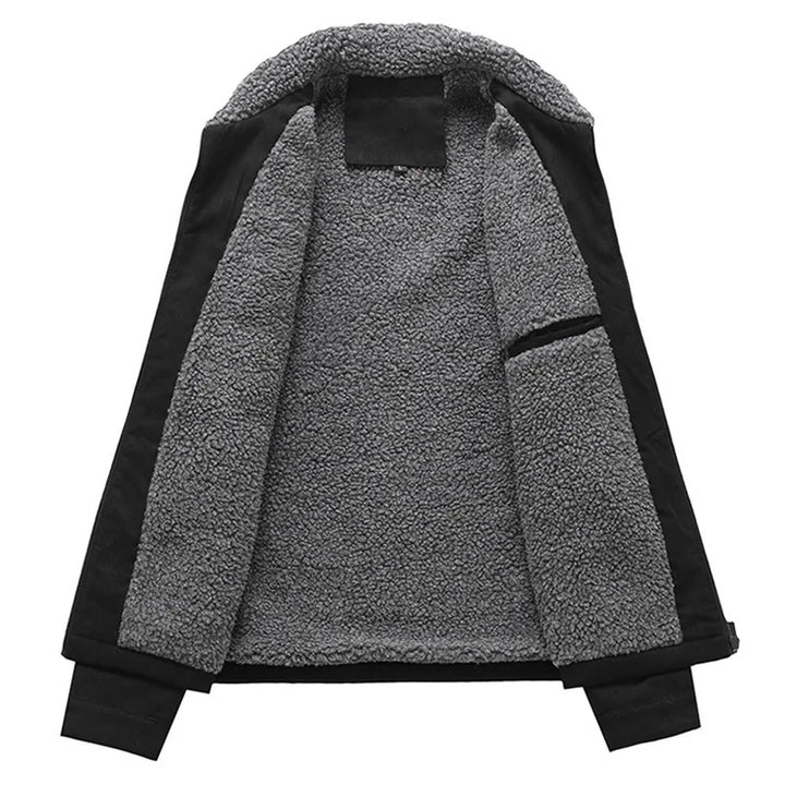 Jackson - Comfortable Fleece Suede Jacket