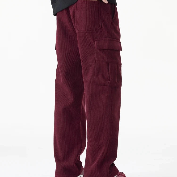 James - Comfortable Fleece Lined Corduroy Pants