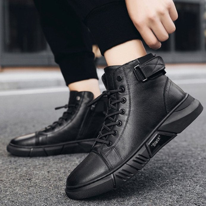 Jackson - Stylish Orthopedic Leather Sneakers