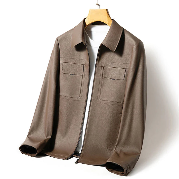 Hunter - Comfortable Proud American Leather Jacket
