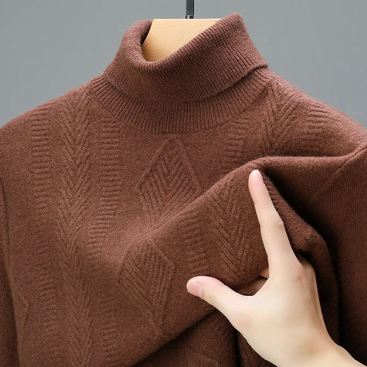 Ethan - Comfortable Soft Pure Wool Sweater