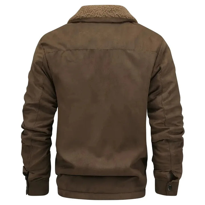Jackson - Comfortable Fleece Suede Jacket
