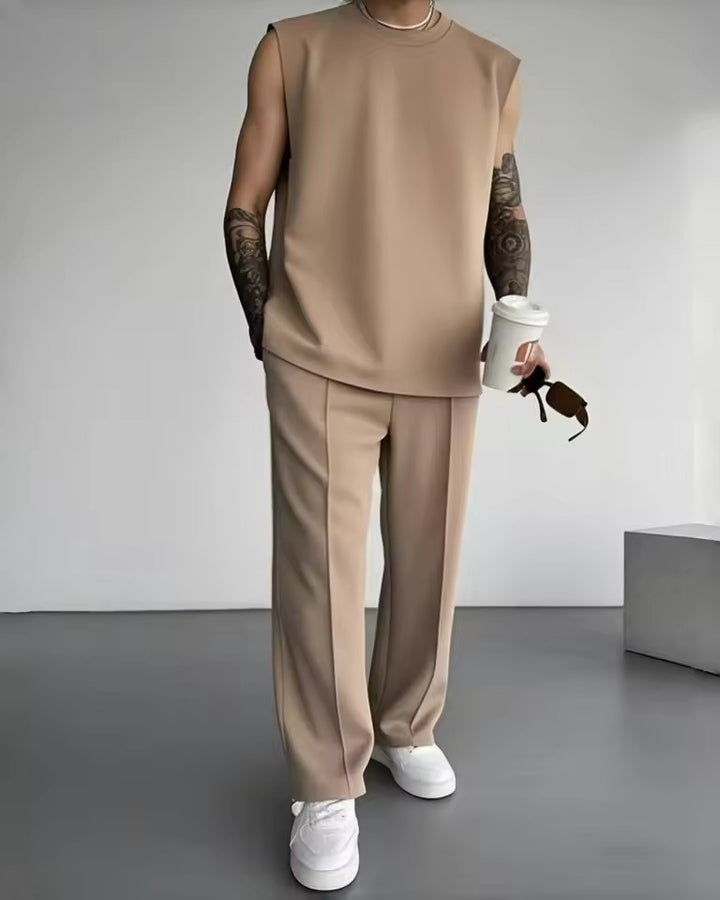 Wyatt - Stylish Sleeveless Set