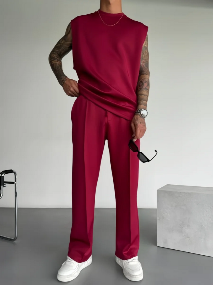Wyatt - Stylish Sleeveless Set
