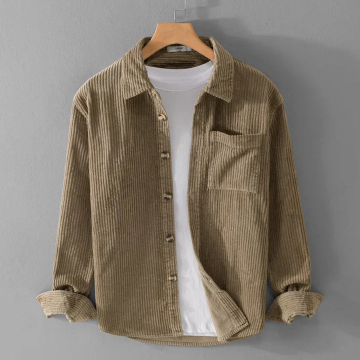 Hunter - Corduroy Shirt with Long Sleeves