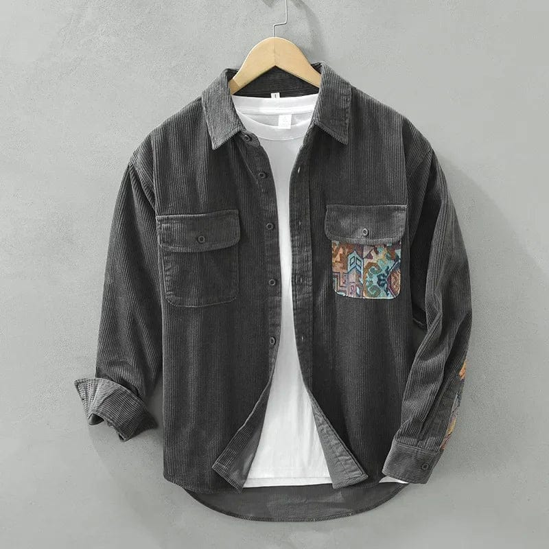Benjamin - Comfortable Cordroy Long Sleeve Shirt