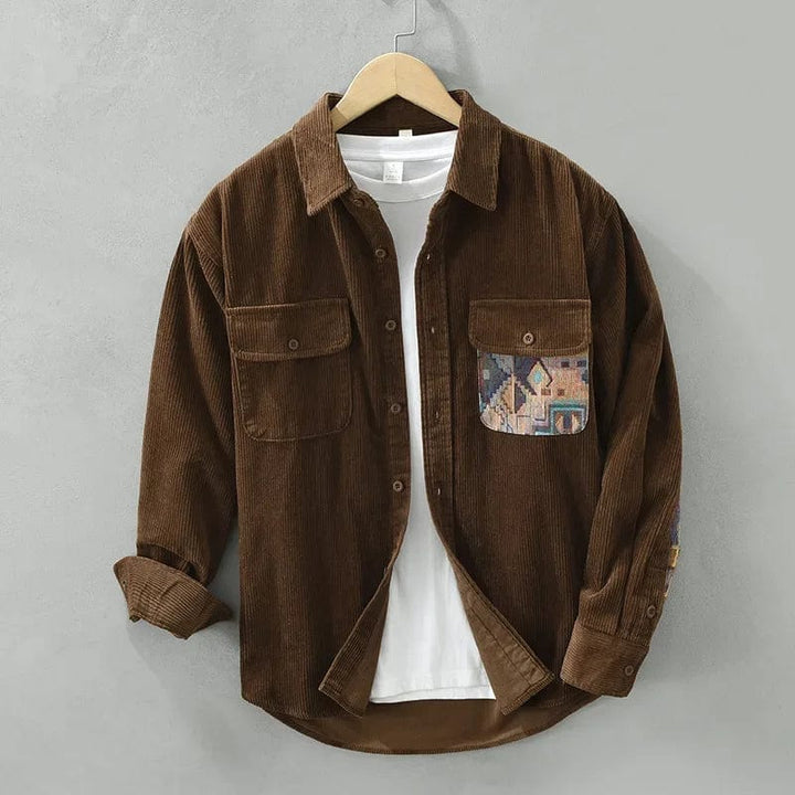 Benjamin - Comfortable Cordroy Long Sleeve Shirt