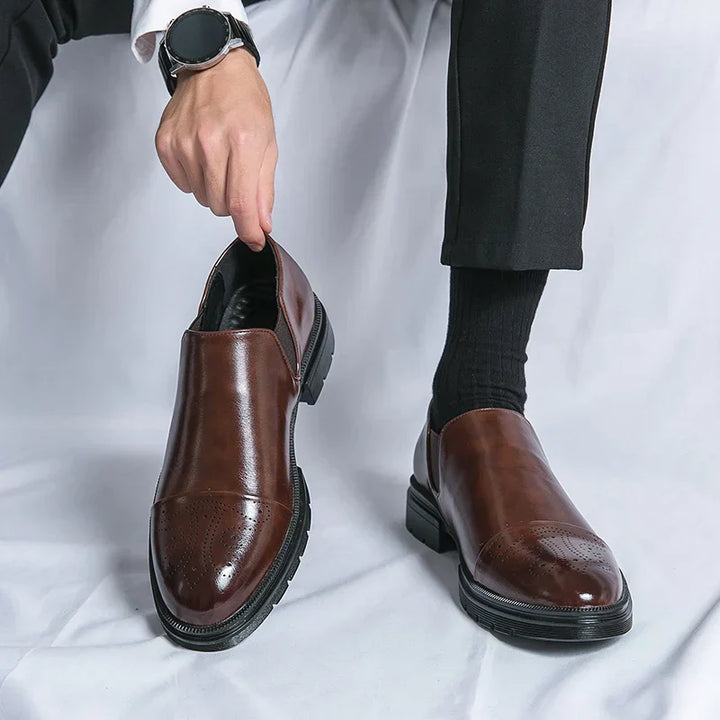 Liam - Stylish Vegan Leather Shoes