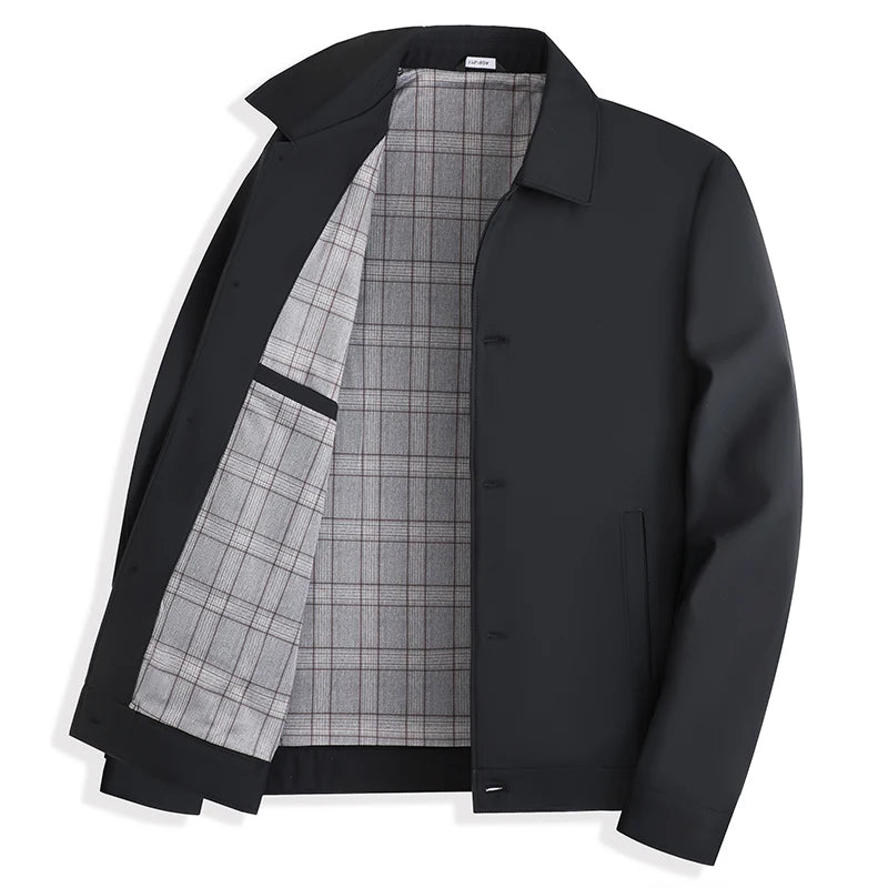 Levi - Stylish Checkered Coat