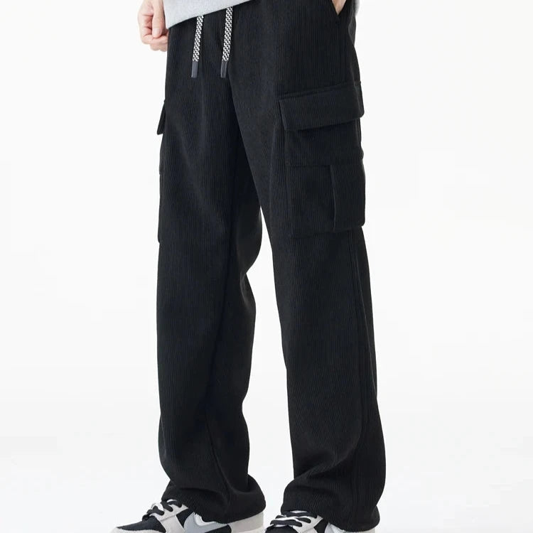 James - Comfortable Fleece Lined Corduroy Pants