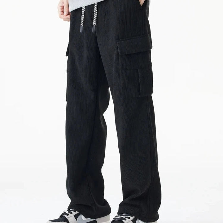 James - Comfortable Fleece Lined Corduroy Pants