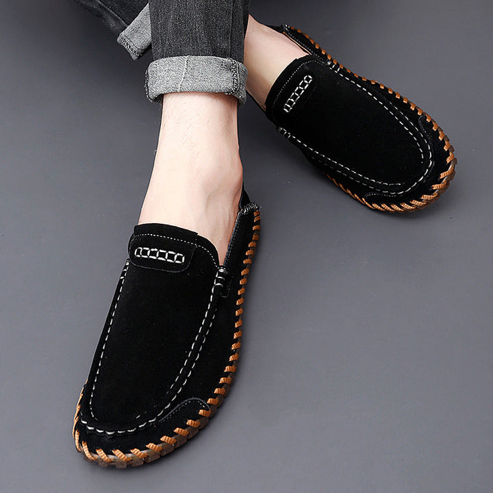 Noah - Classic Breathable Suede Leather Loafers