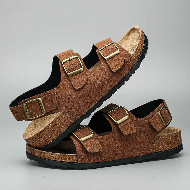 William - Stylish Orthopedic Suede Leather Sandals