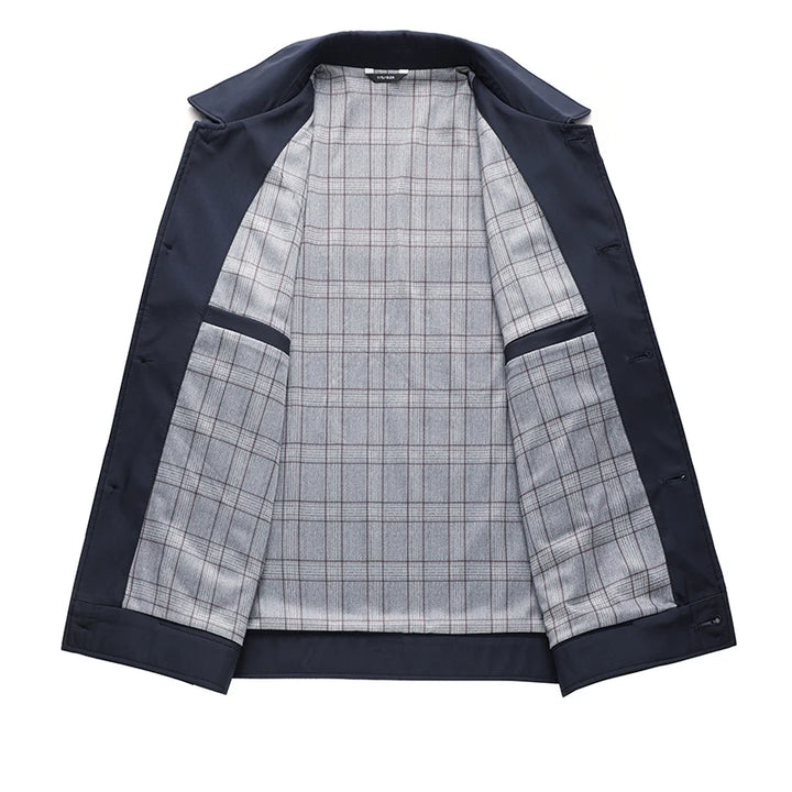 Levi - Stylish Checkered Coat
