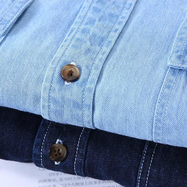 Sebastian - Stylish Denim Shirt