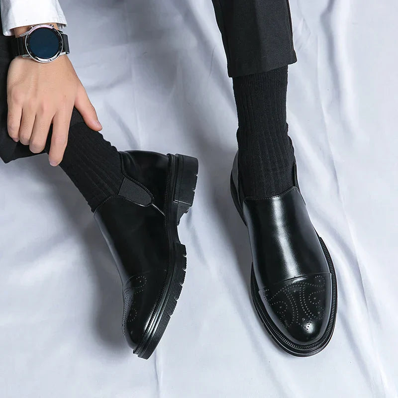 Liam - Stylish Vegan Leather Shoes