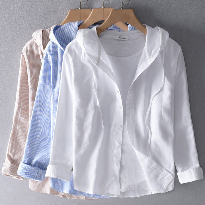 Logan - Breathable Linen Shirt