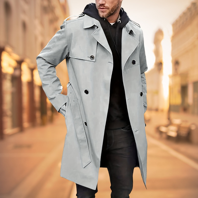 Alexander - Trendy Windbreaker Double-breasted Coat
