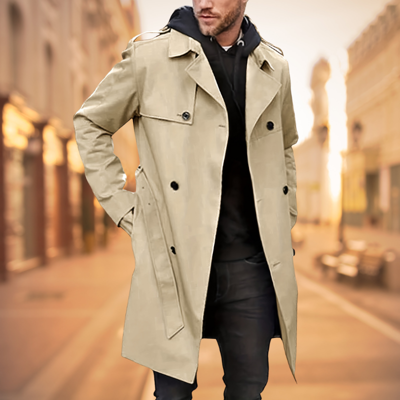 Alexander - Trendy Windbreaker Double-breasted Coat