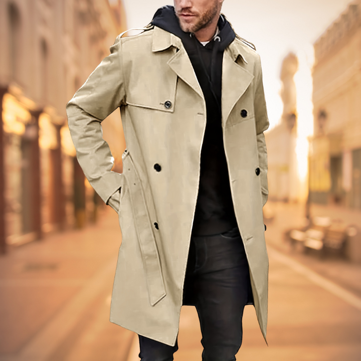 Alexander - Trendy Windbreaker Double-breasted Coat