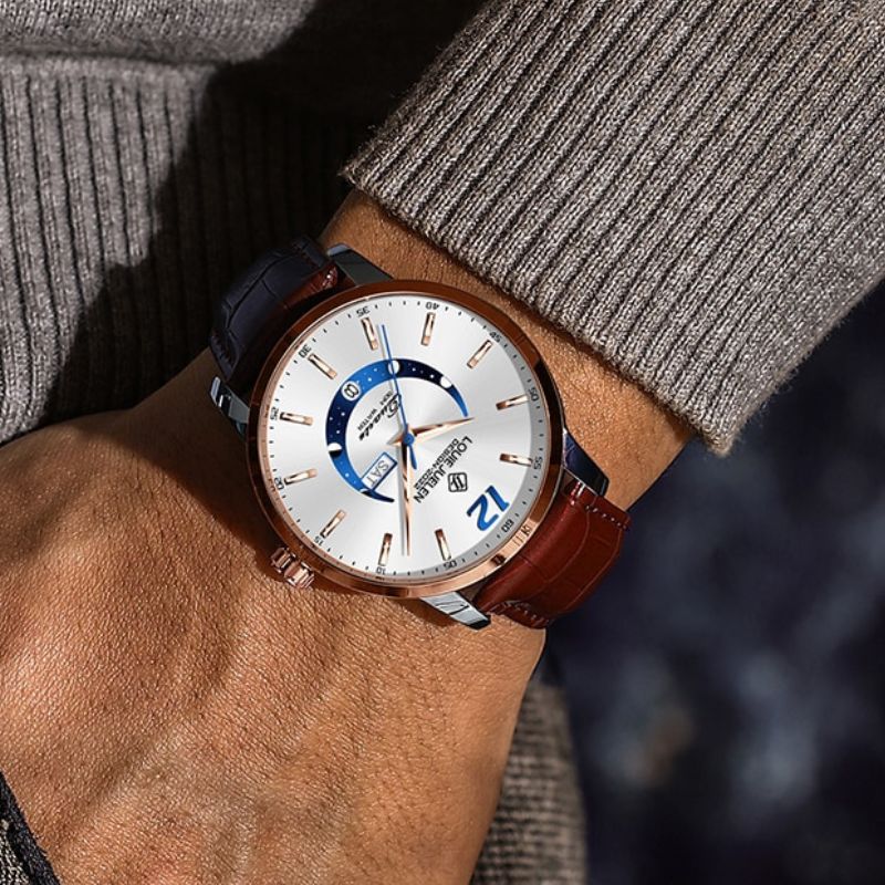 Ethan - Elegant Moonphase Watch