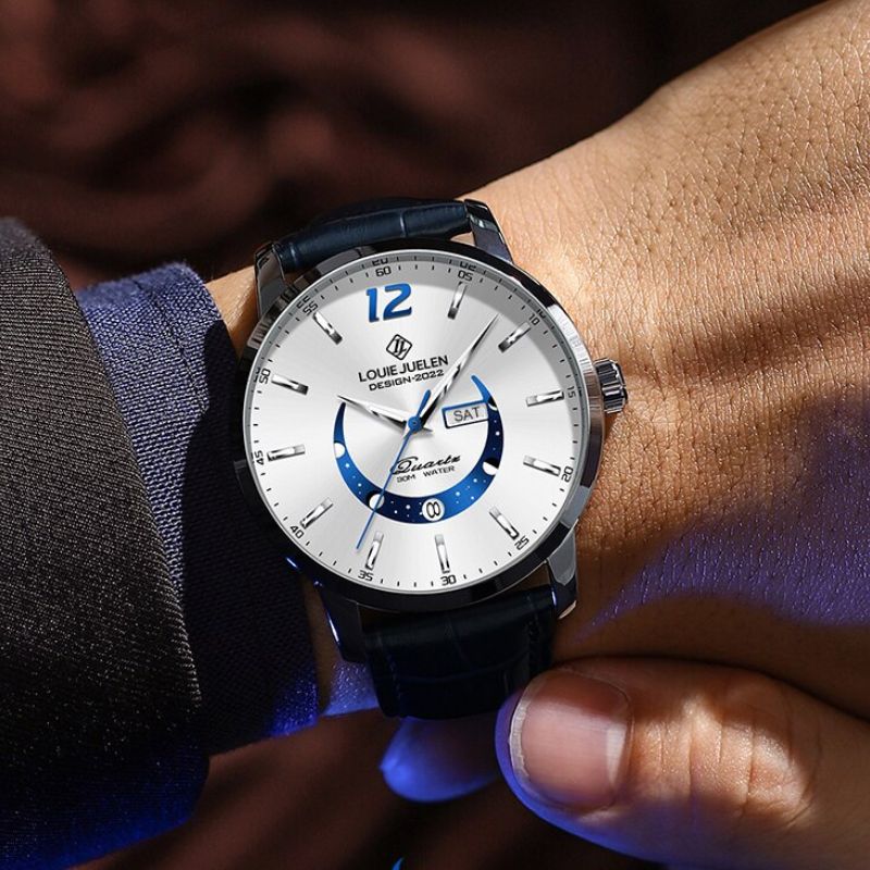 Ethan - Elegant Moonphase Watch