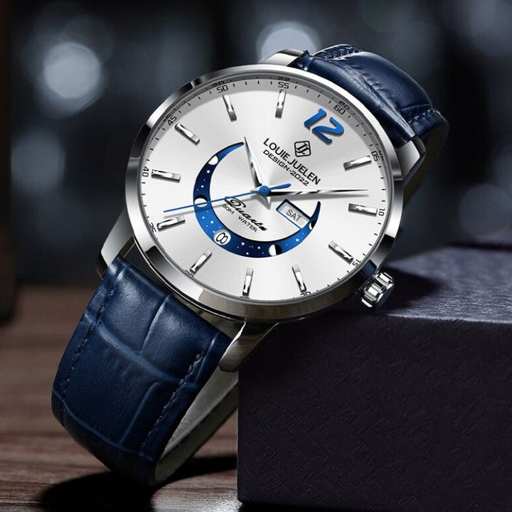 Ethan - Elegant Moonphase Watch