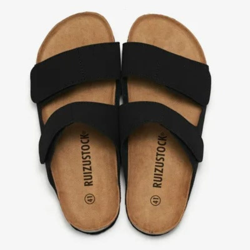 Logan - Trendy Non-Slip Suede Leather Sandals