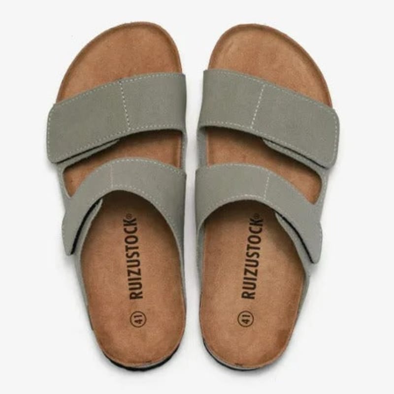 Logan - Trendy Non-Slip Suede Leather Sandals
