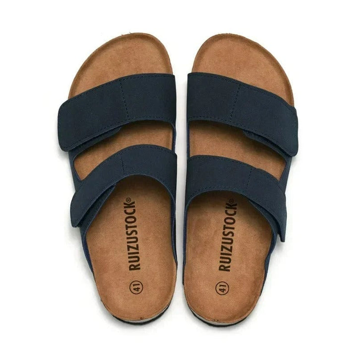 Logan - Trendy Non-Slip Suede Leather Sandals