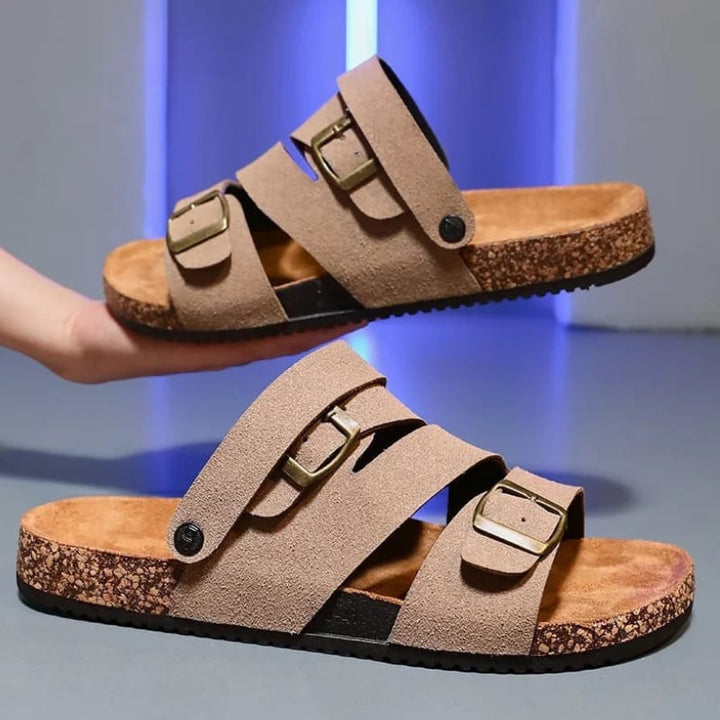 Benjamin - Comfortable Orthopedic Suede Leather Slippers