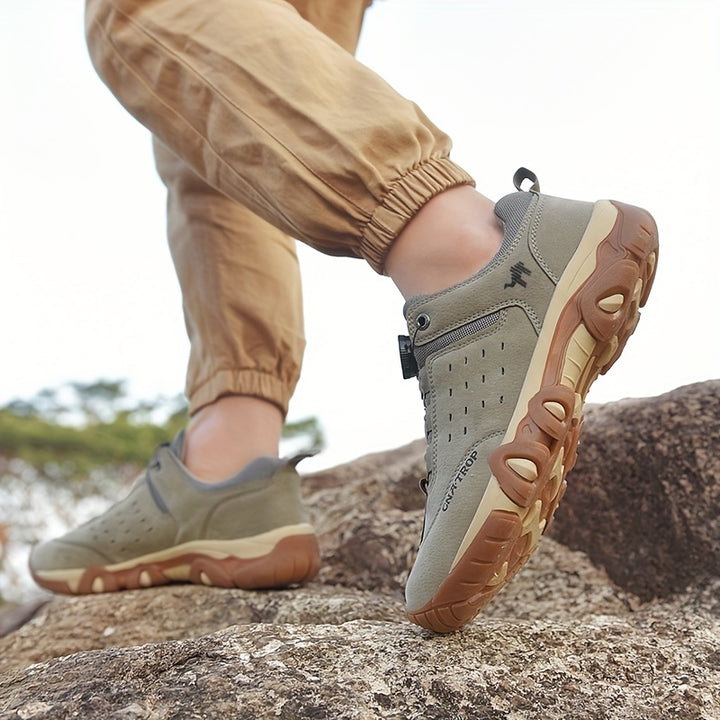 Noah - Orthopedic Hiking Suede Leather Boots