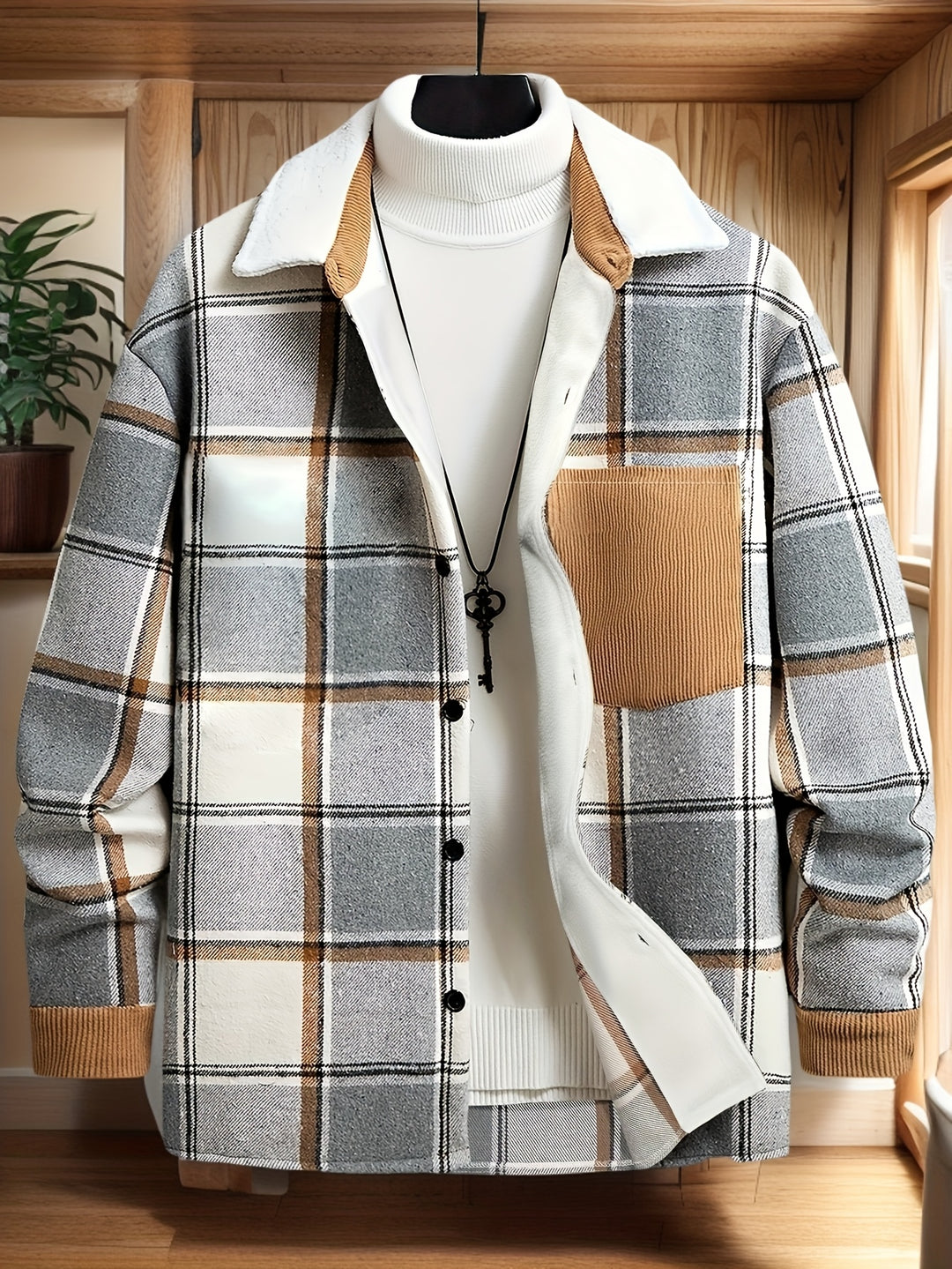 Benjamin - Stylish Casual Checkered Jacket