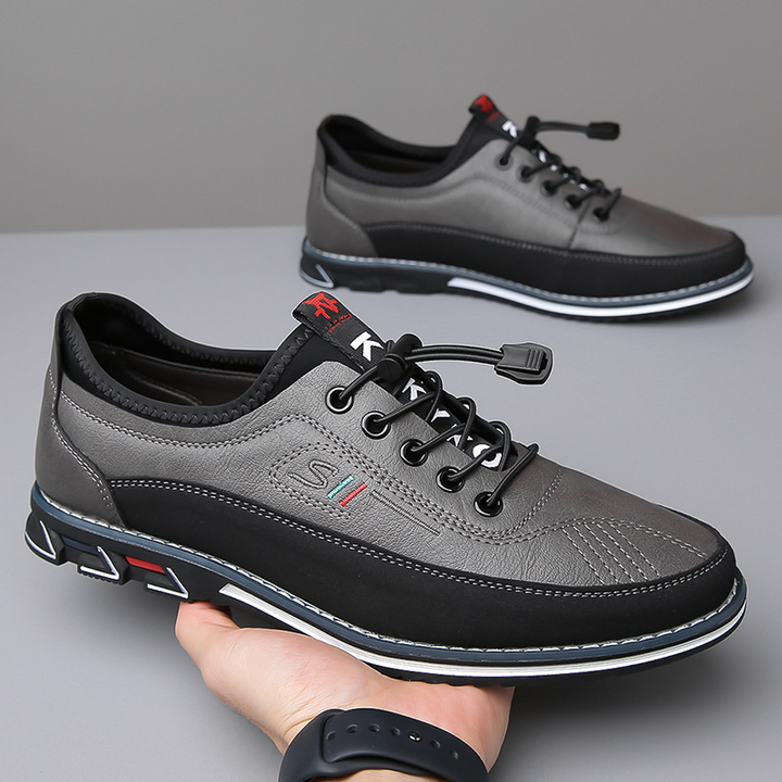 Logan - Comfortable Handcrafter Leather Shoes with Orthopedic Support
